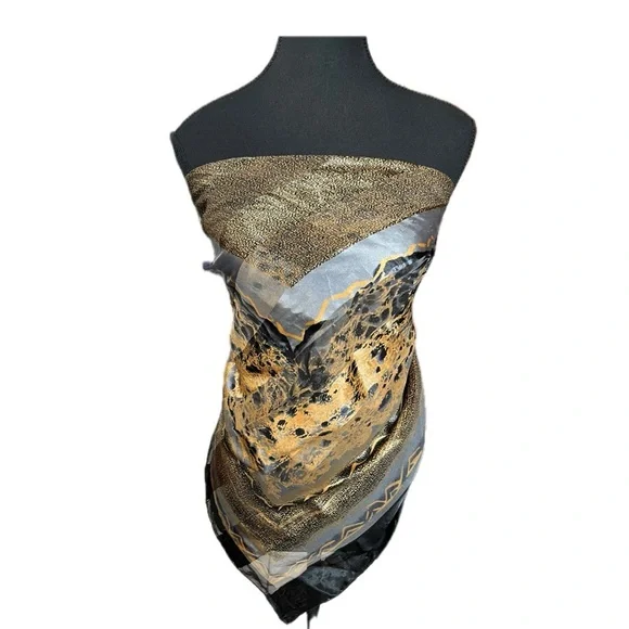 Satin Scarf - Picture 2 of 6